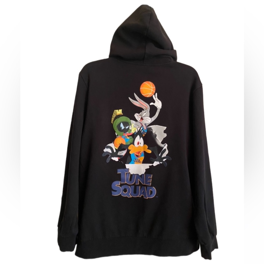 Vintage Hoodie Sweatshirt Looney Tunes Space Jam New Legacy Collector Size Large - Picture 7 of 16